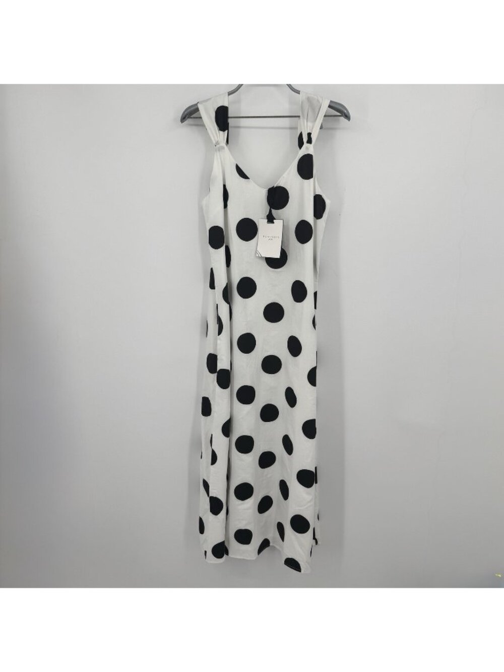 Pomander Place by Tuckernuck White Polka Dot Conrad Dress size S Small NWT